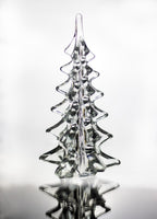 Art Glass 11" Decorative Christmas Tree - GW608