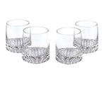 Park Avenue European Mouth Blown Lead Free Crystal Park Avenue Whiskey Set 4 Pc Rocks or DOF Set