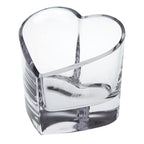 Romance European Mouth Blown Heart Bowl or Votive D5.5 x h5.5