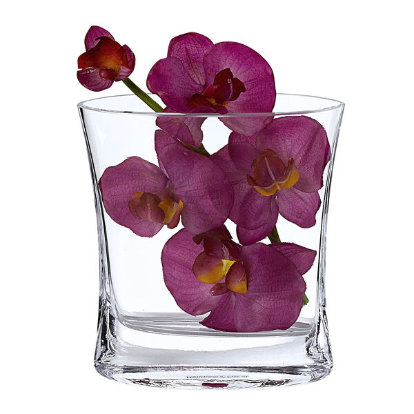Riviera European Mouth Blown Large Pocket Vase 7.75
