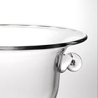 Champion European Mouth Blown Crystal 11" Trophy, Centerpiece, Fruit or Punch Bowl - K918
