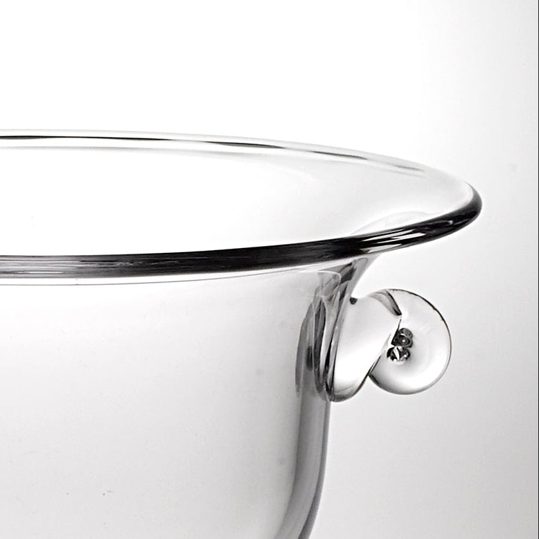 Champion European Mouth Blown Crystal 11" Trophy, Centerpiece, Fruit or Punch Bowl - K918