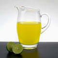 The Classic European Mouth Blown "Barrel" Water, Juice or Iced Tea Pitcher 54 Oz -H9-K960