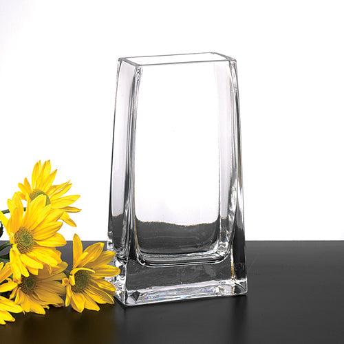 Daydream Rectangle 9" Handmade Glass Vase .- S404
