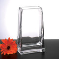 Daydream Rectangle 7" Handmade Glass Vase.-S403