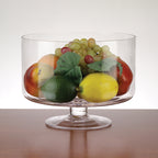 Lexington Mouth Blown Glass Trifle Bowl D9 x H7.5-S427