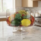 Lexington Mouth Blown Glass Trifle Bowl D9 x H7.5-S427