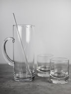 Celebrate Mouth Blown Glass Ice Tea, Martini or Water Pitcher H11.5" - 54 oz.-S430