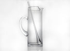 Celebrate Mouth Blown Glass Ice Tea, Martini or Water Pitcher H11.5" - 54 oz.-S430