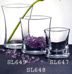 Riviera European Mouth Blown Medium Pocket Vase 6.5-SL648