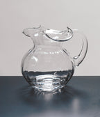 Hemmingway Pitcher - A Floppy Optic European Mouth Blown Lead Free Crystal 42 oz. H7.5-SL664