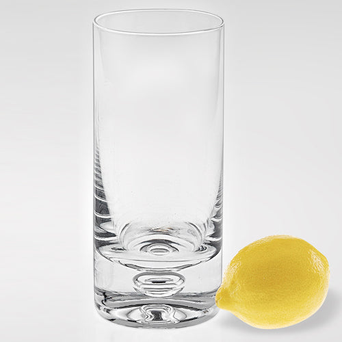 Galaxy Mouth Blown Lead Free Crystal Hiball Glass -13oz - 4 pc Set-SR738