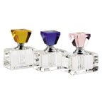 Rainbow 3 pc Crystal Perfume Bottle Set-YD369
