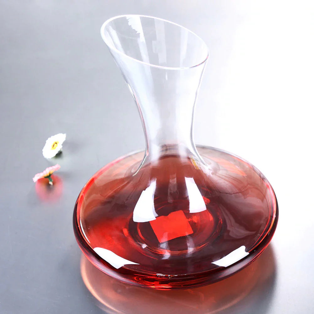 Milano Lead Free Crystal Wine Carafe 32 oz.- H9-S438